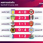 ตารางแข่งขันพรีเมียร์ลีกวันนี้